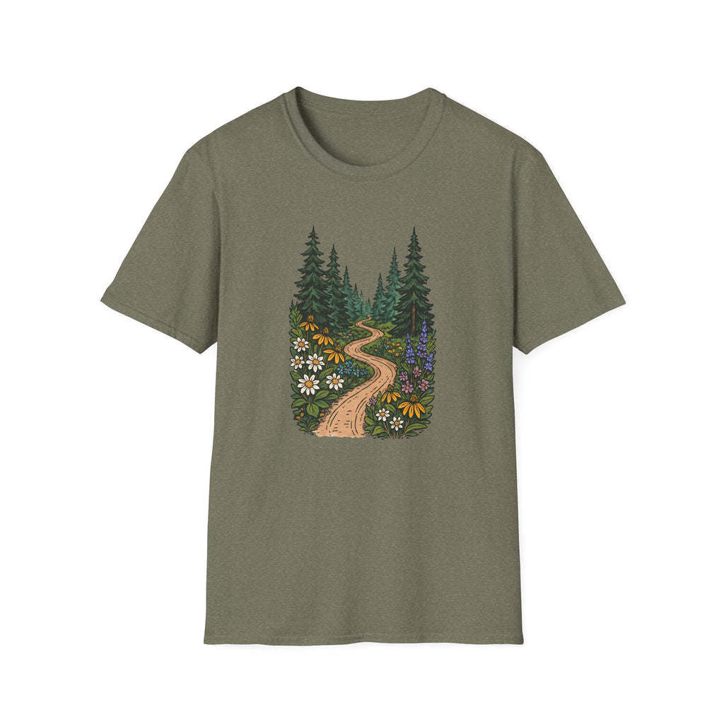Winding Forest Path T-Shirt