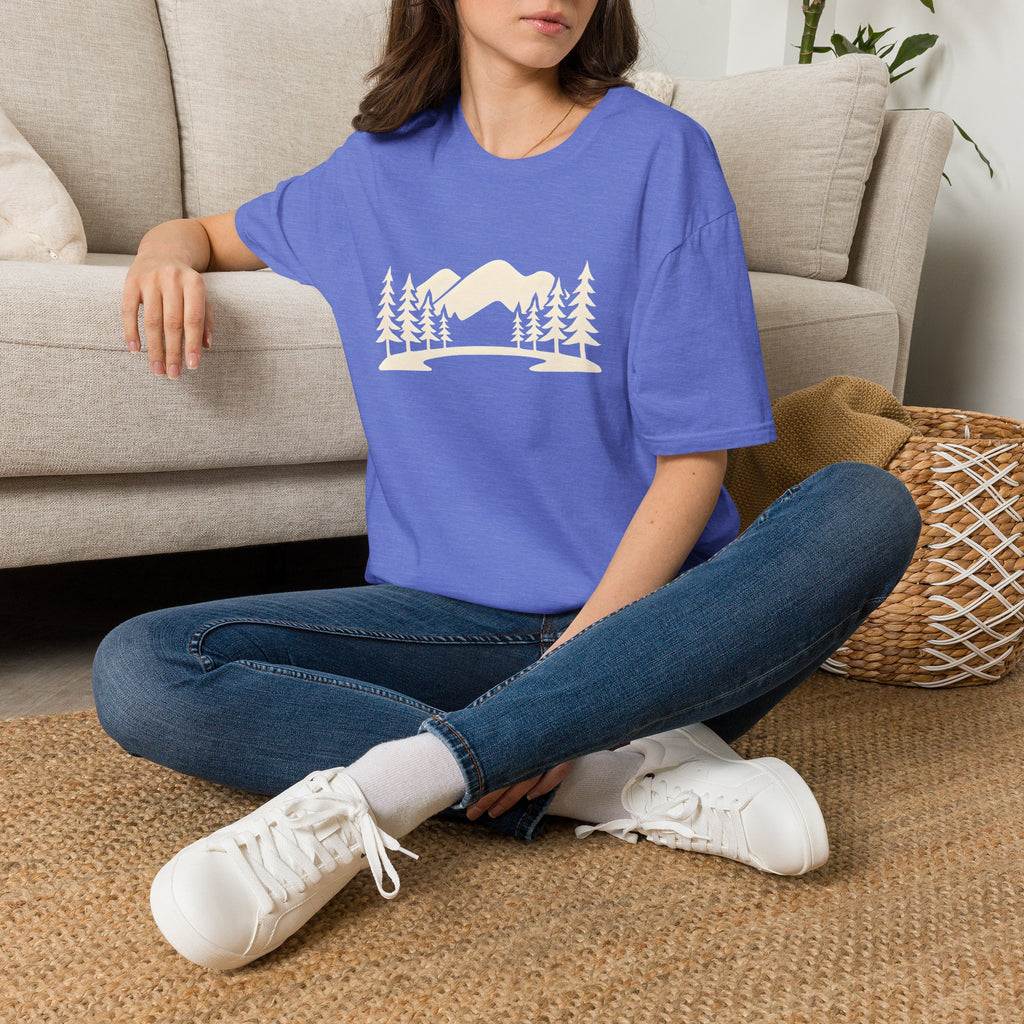 Mountain Lake Landscape T-Shirt