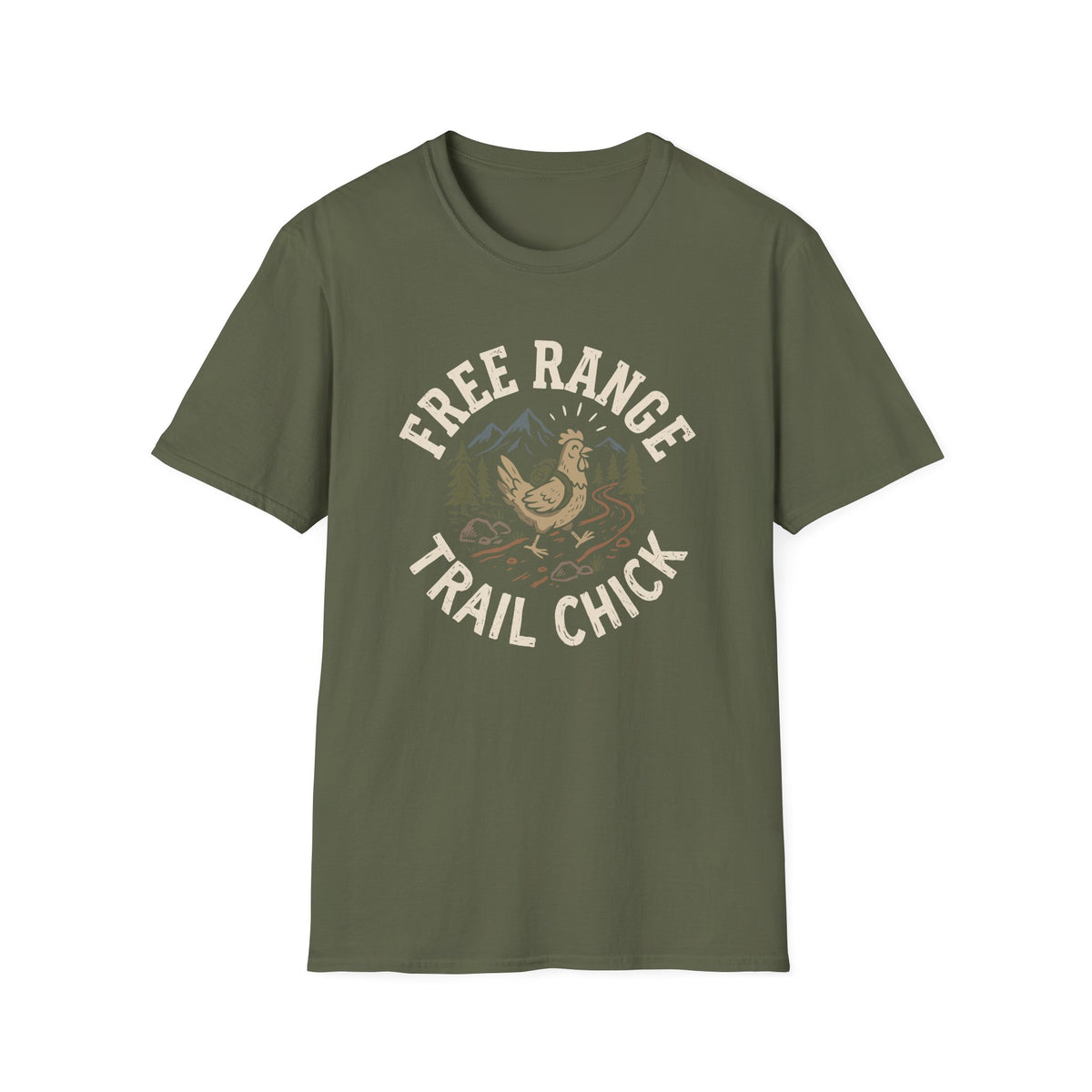 Free Range Trail Chick T-shirt
