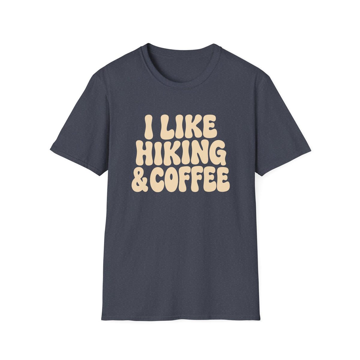 I Like Hiking and Coffee T-shirt