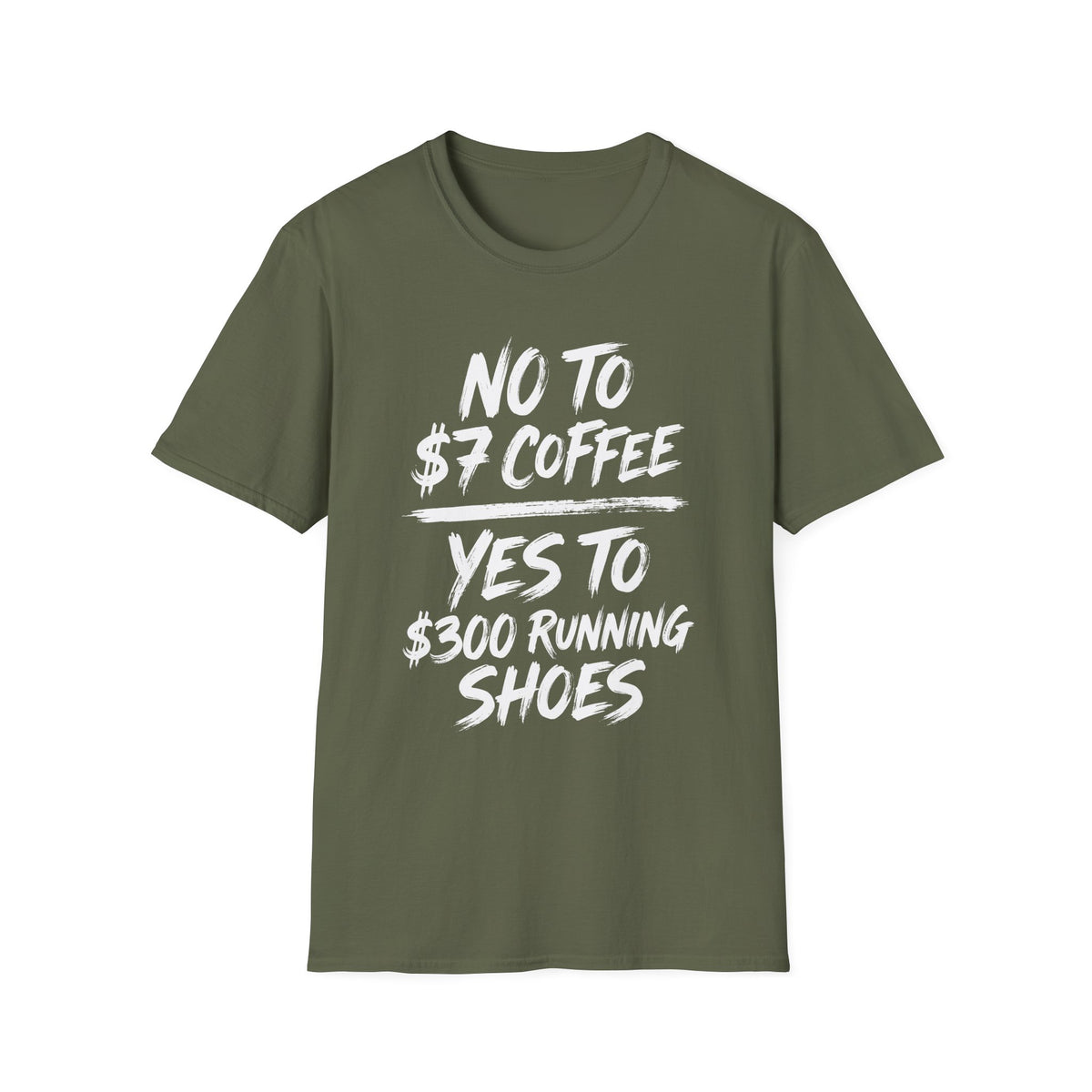 Yes to $300 Running Shoes T-shirt