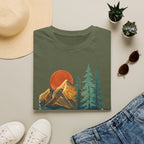 Sunset Mountain Scene T-Shirt