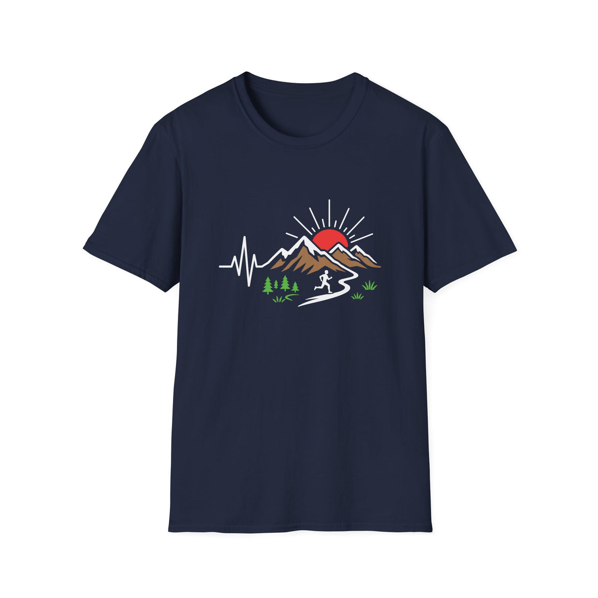 Mountains Heartbeat T-shirt