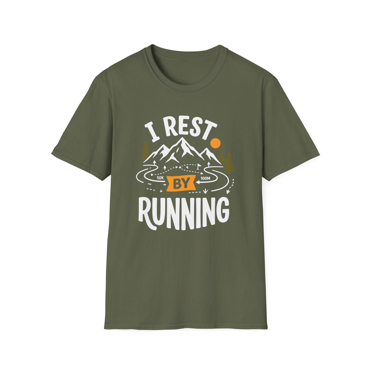 I Rest by Running T-shirt