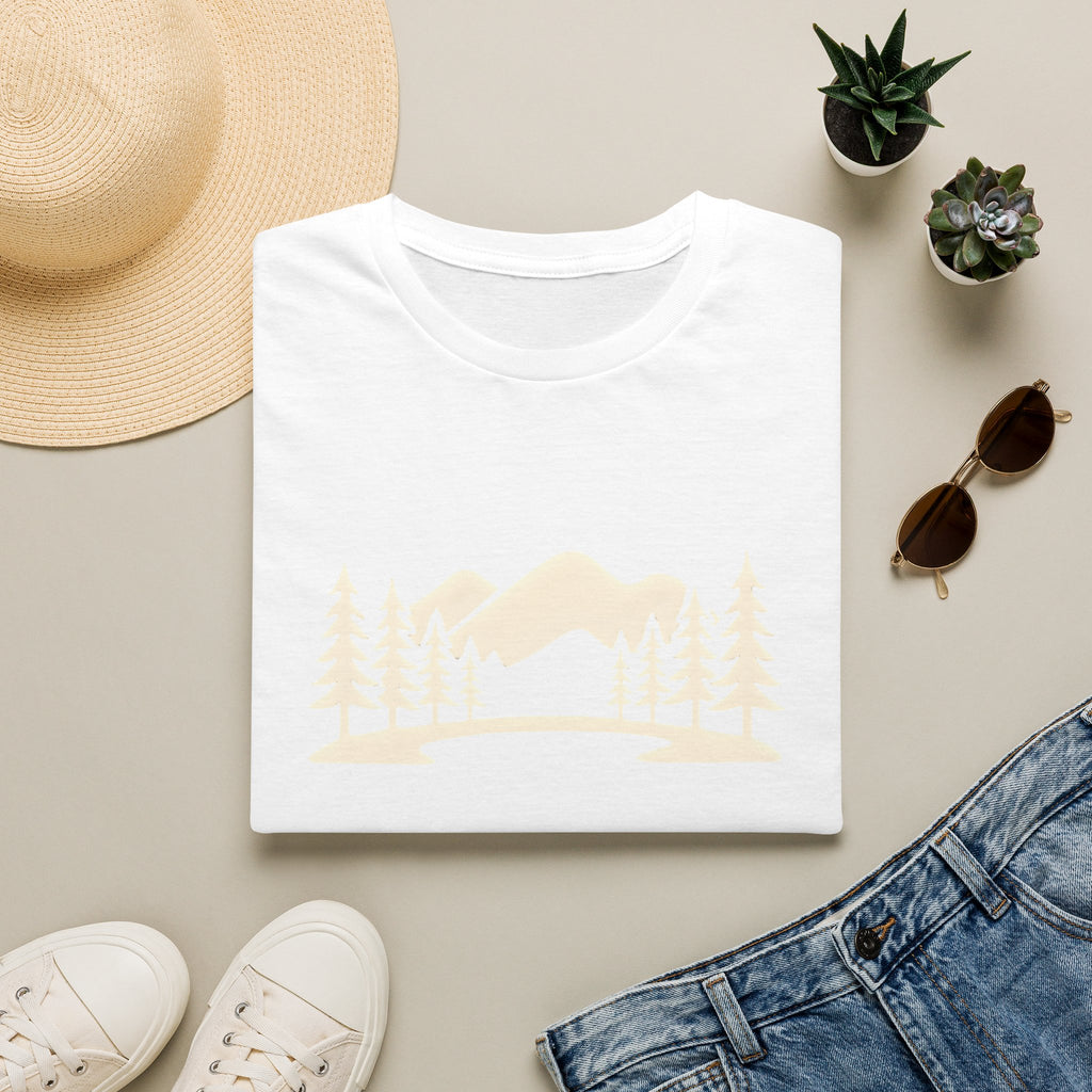 Mountain Lake Landscape T-Shirt