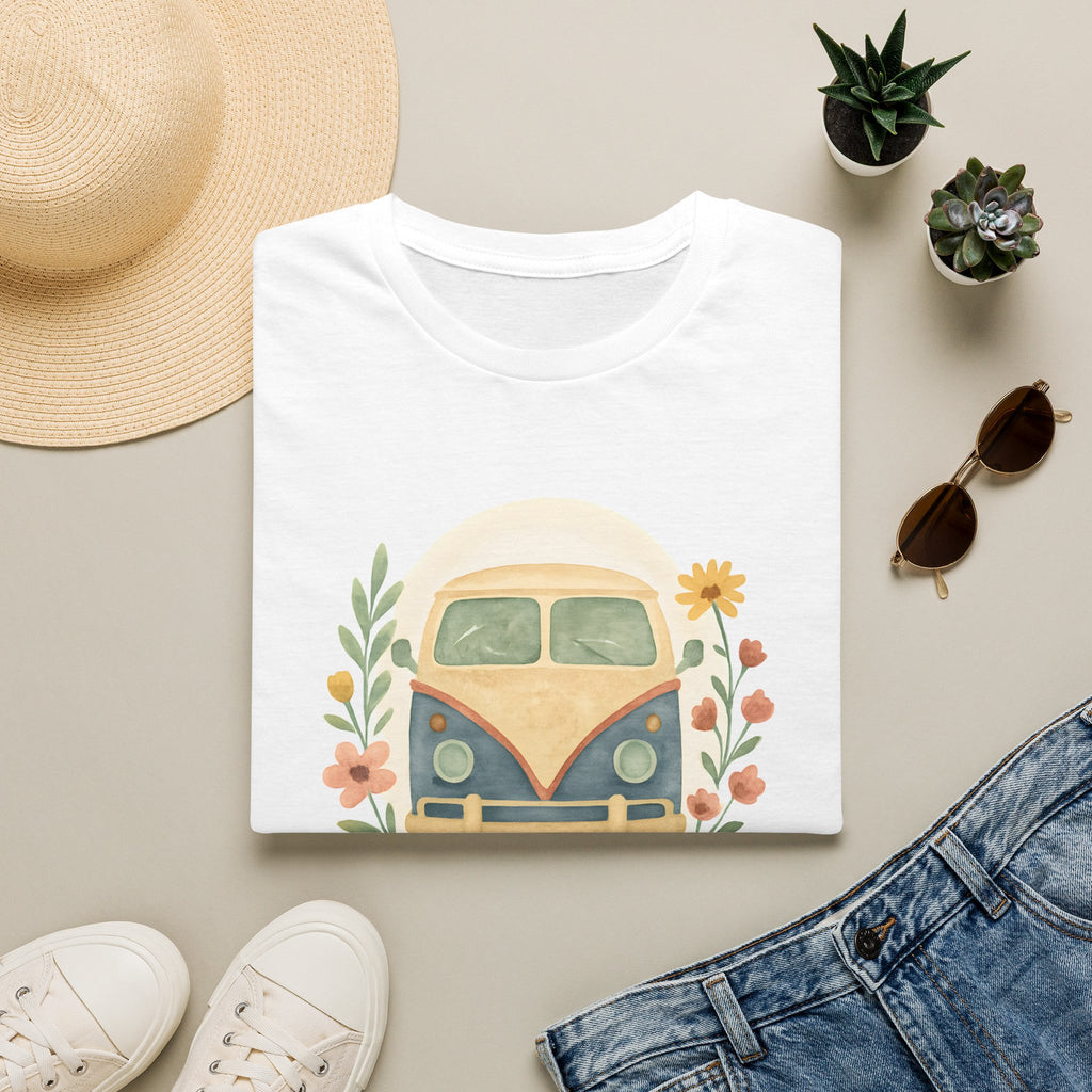 Floral Camper Van T-Shirt