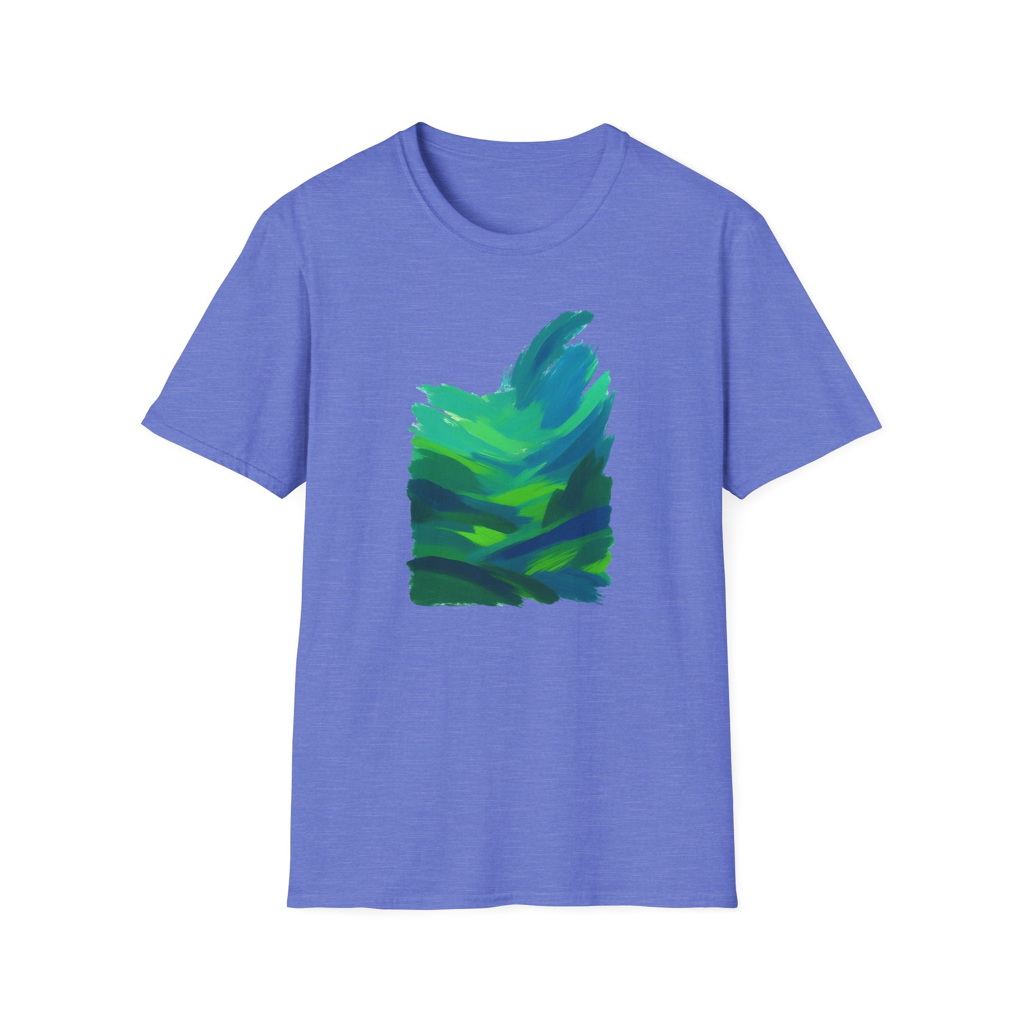 Abstract Green Landscape T-Shirt