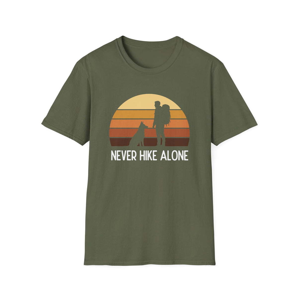 Never Hike Alone T-shirt