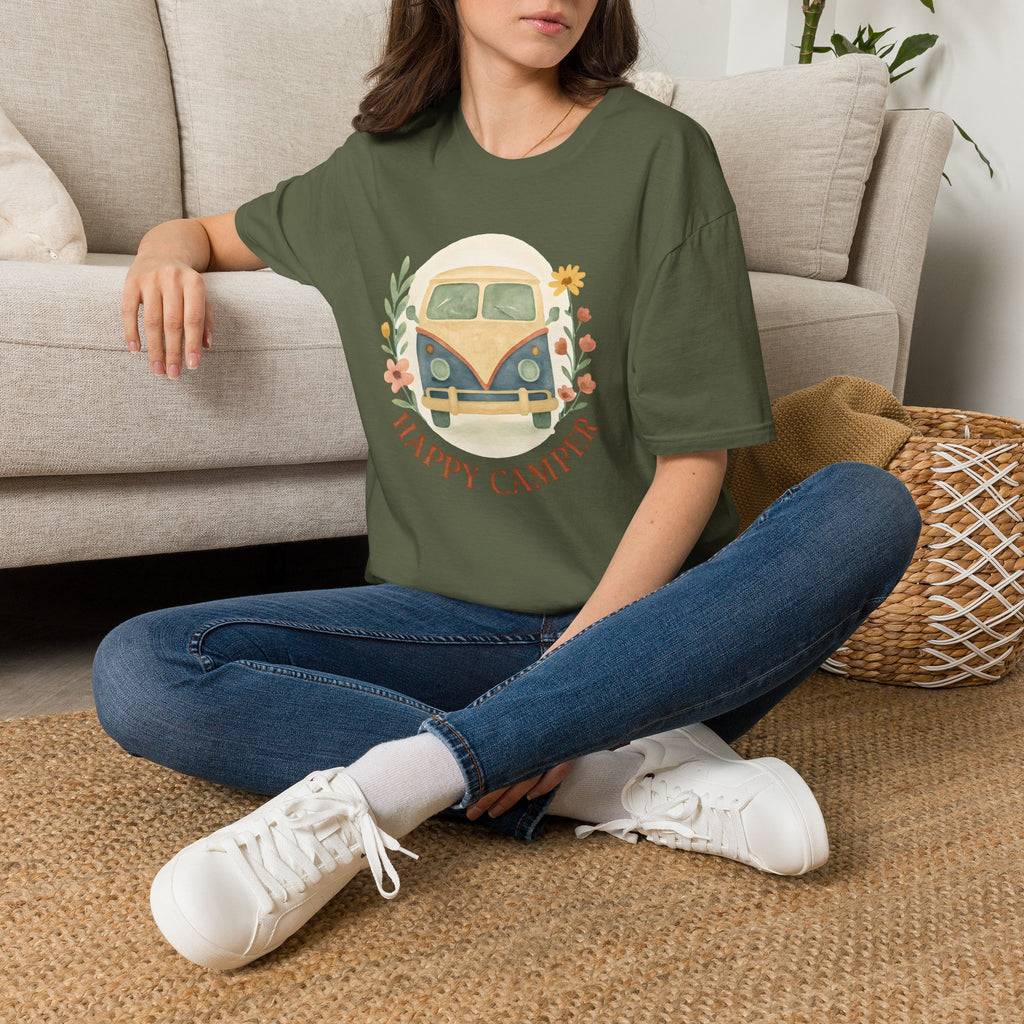 Floral Camper Van T-Shirt