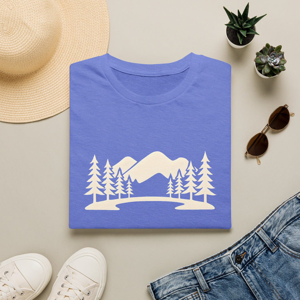 Mountain Lake Landscape T-Shirt