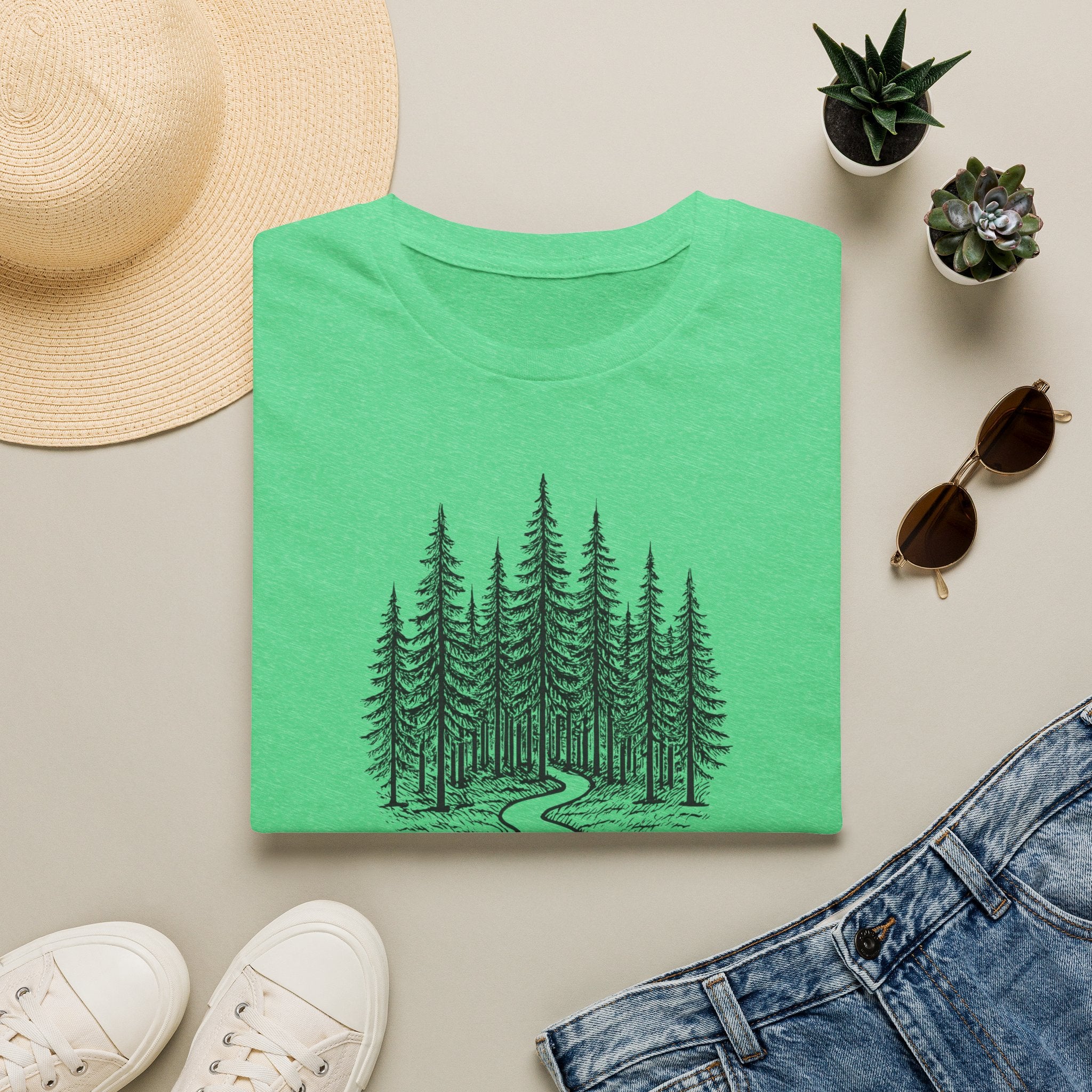 Dark Forest Path T-Shirt
