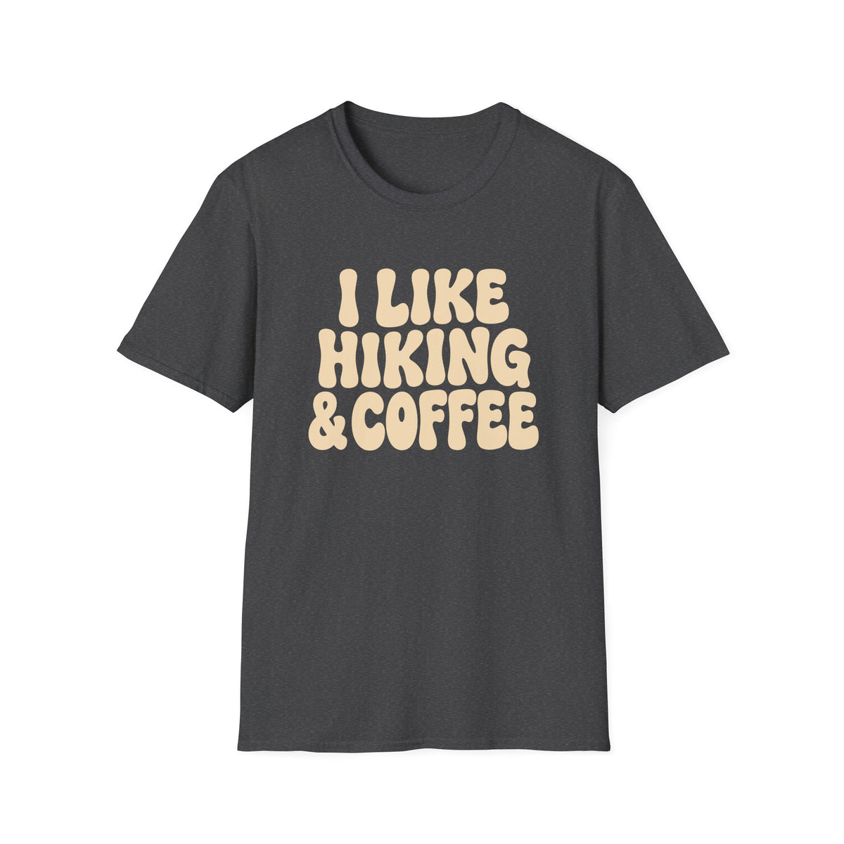 I Like Hiking and Coffee T-shirt