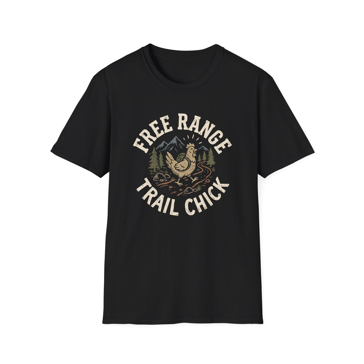 Free Range Trail Chick T-shirt