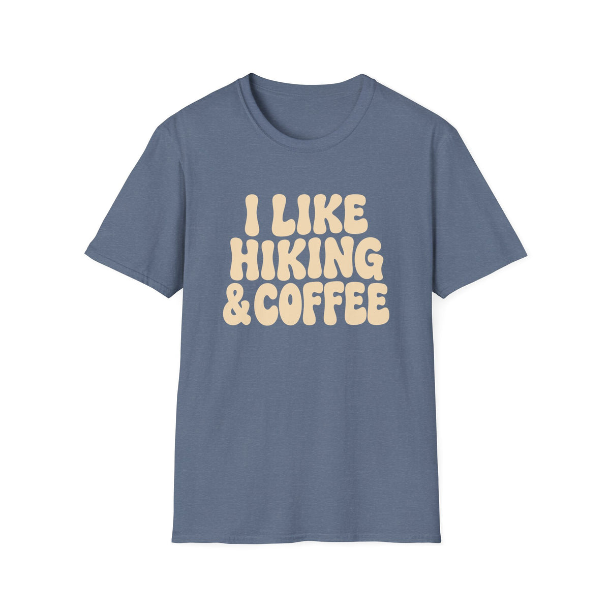 I Like Hiking and Coffee T-shirt