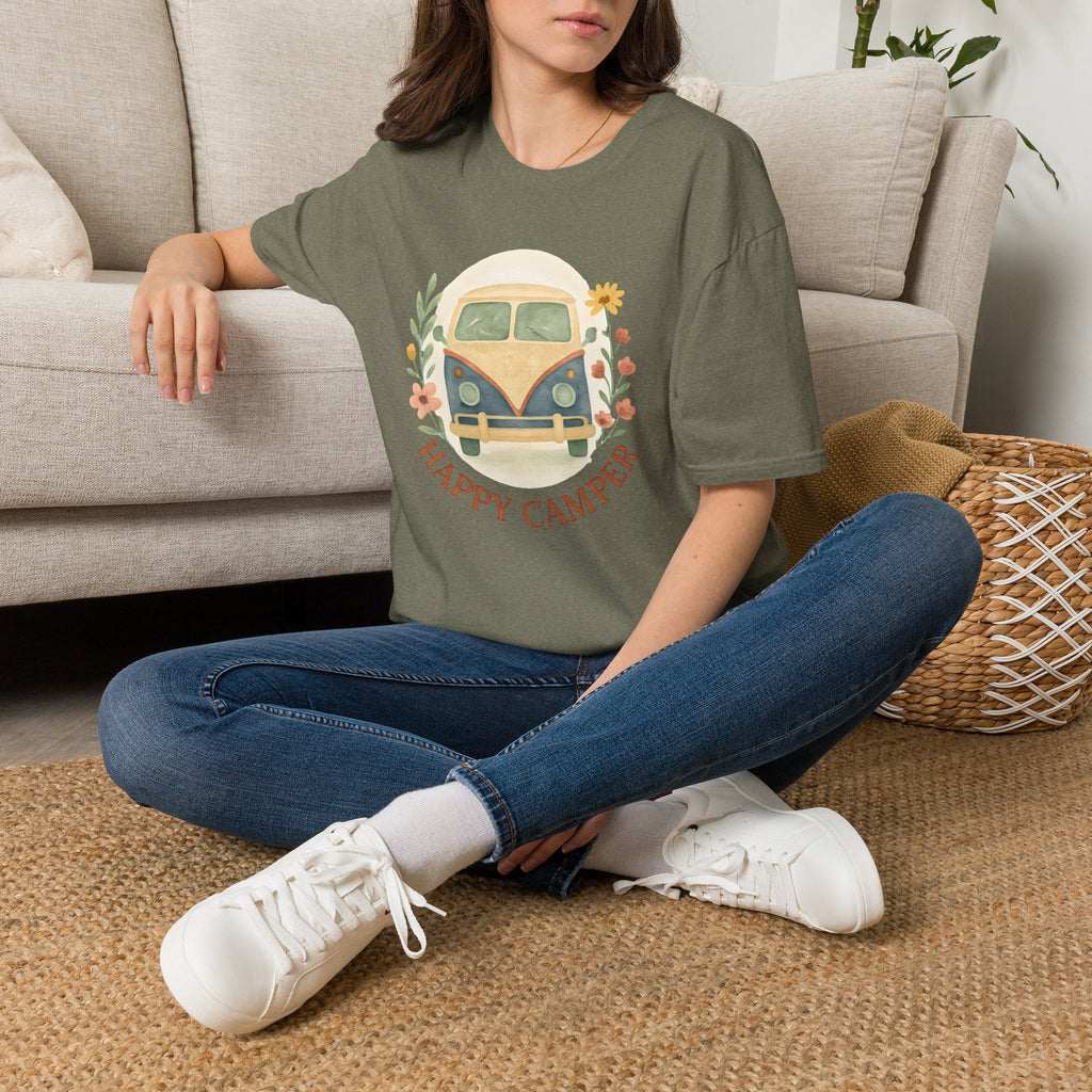 Floral Camper Van T-Shirt