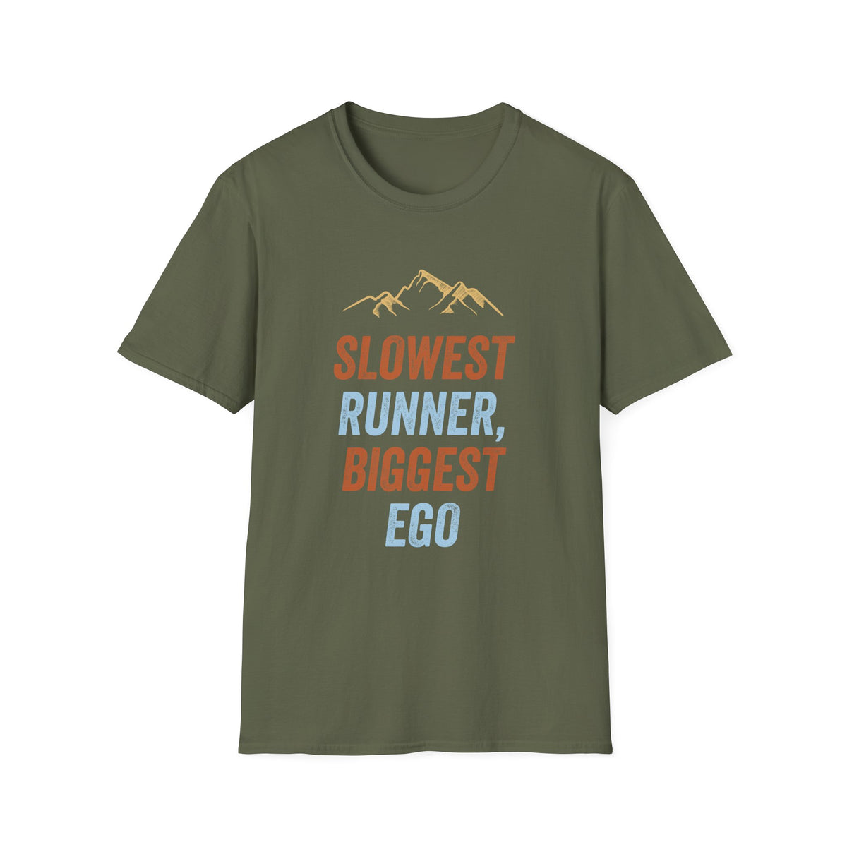 Slowest Runner, Biggest Ego T-shirt