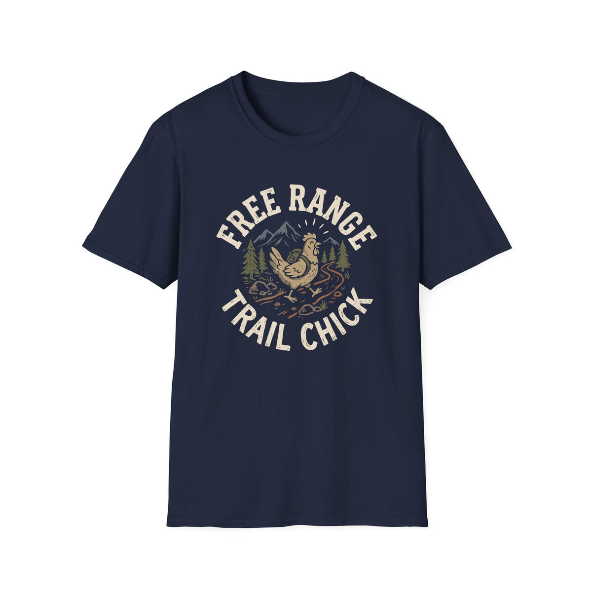 Free Range Trail Chick T-shirt