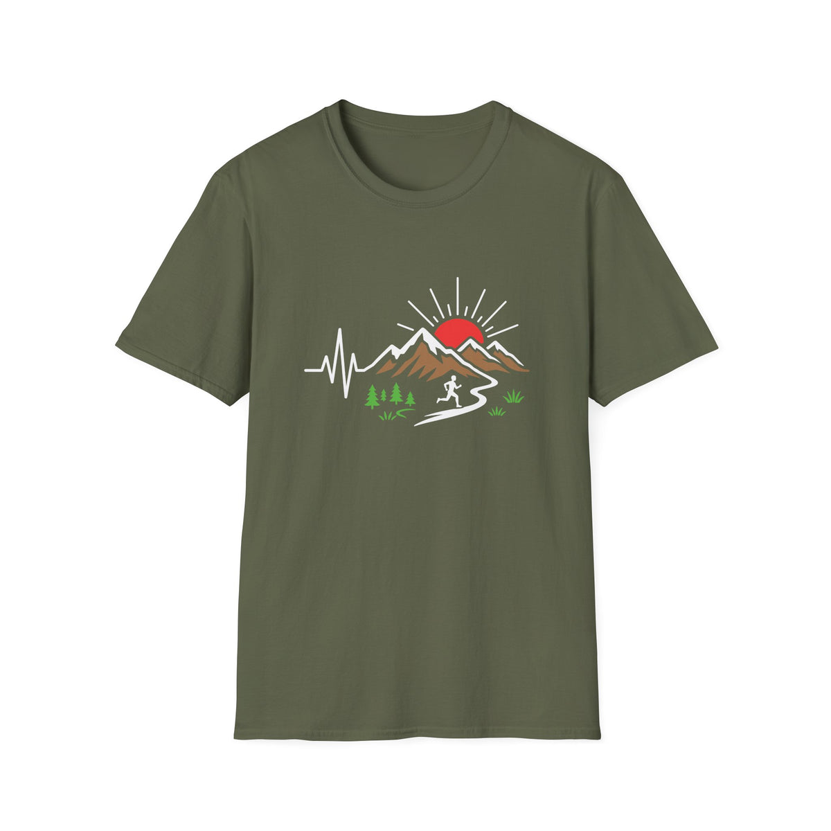 Mountains Heartbeat T-shirt