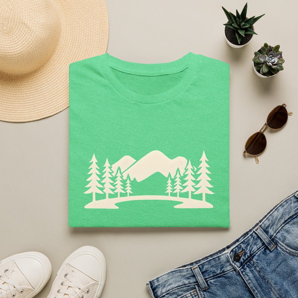Mountain Lake Landscape T-Shirt