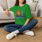 Sunset Mountain Scene T-Shirt