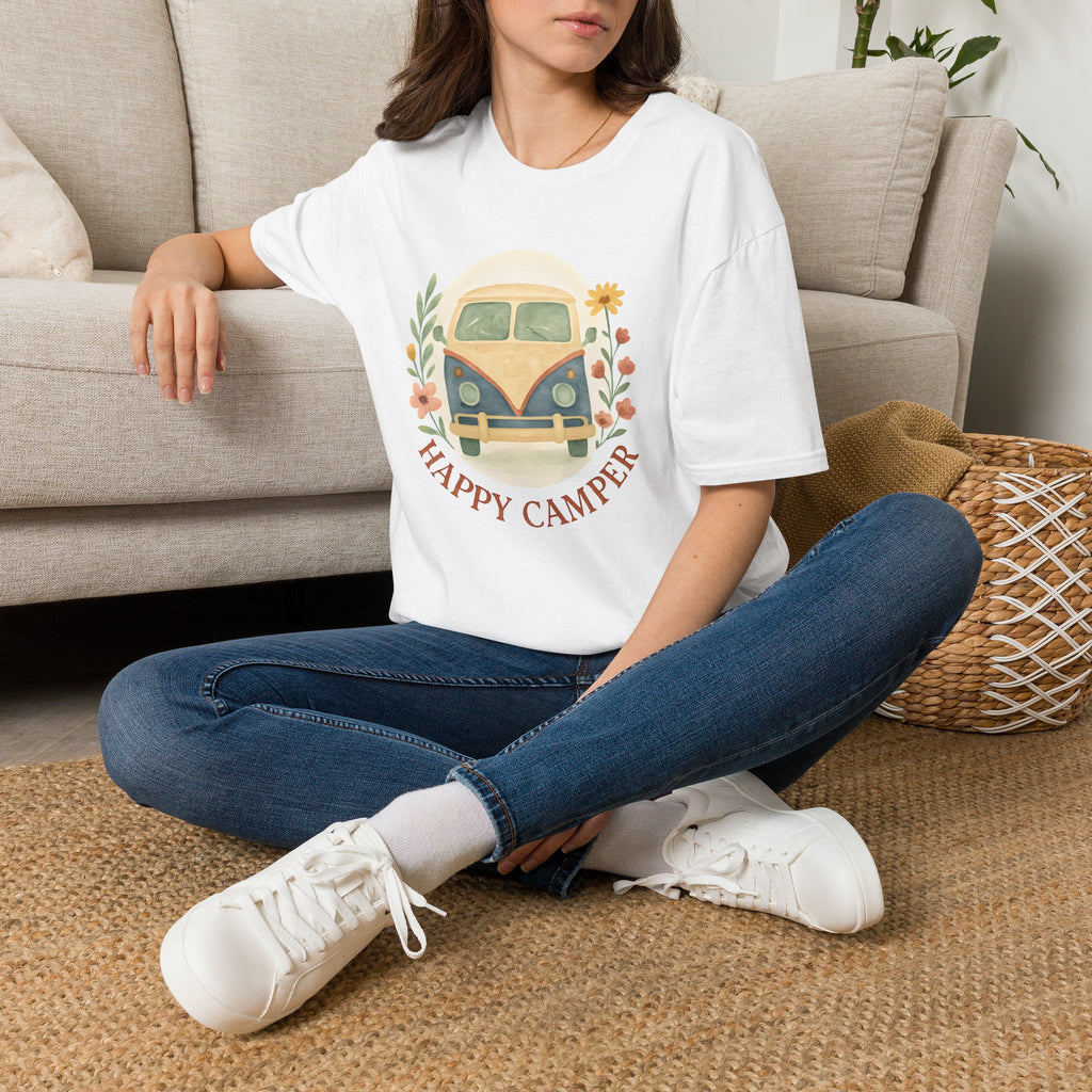 Floral Camper Van T-Shirt