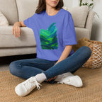 Abstract Green Landscape T-Shirt