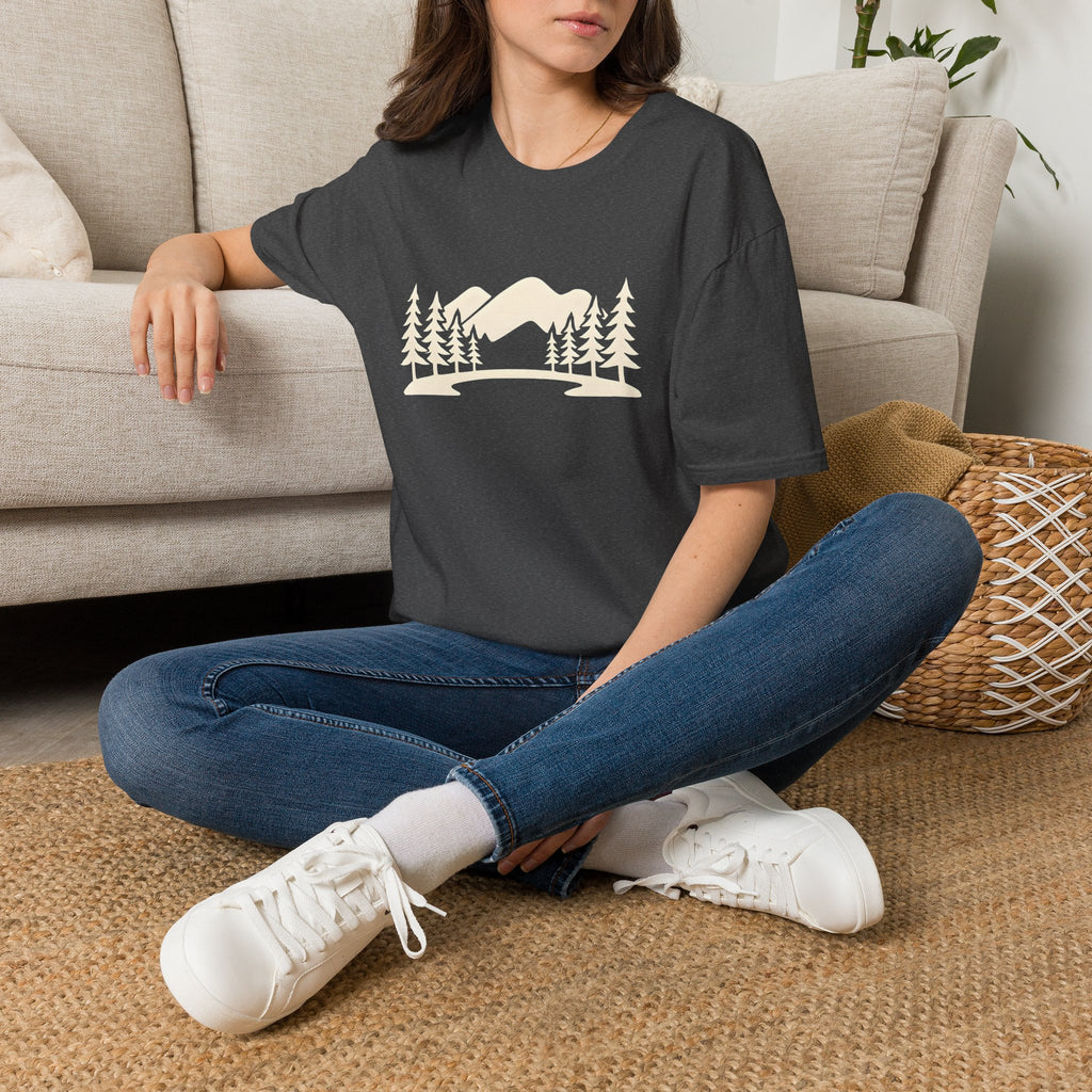 Mountain Lake Landscape T-Shirt