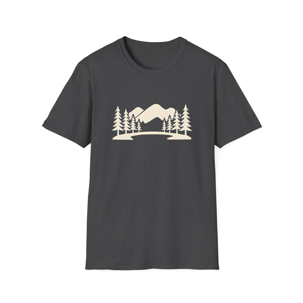 Mountain Lake Landscape T-Shirt