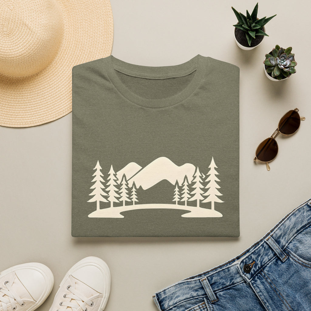 Mountain Lake Landscape T-Shirt