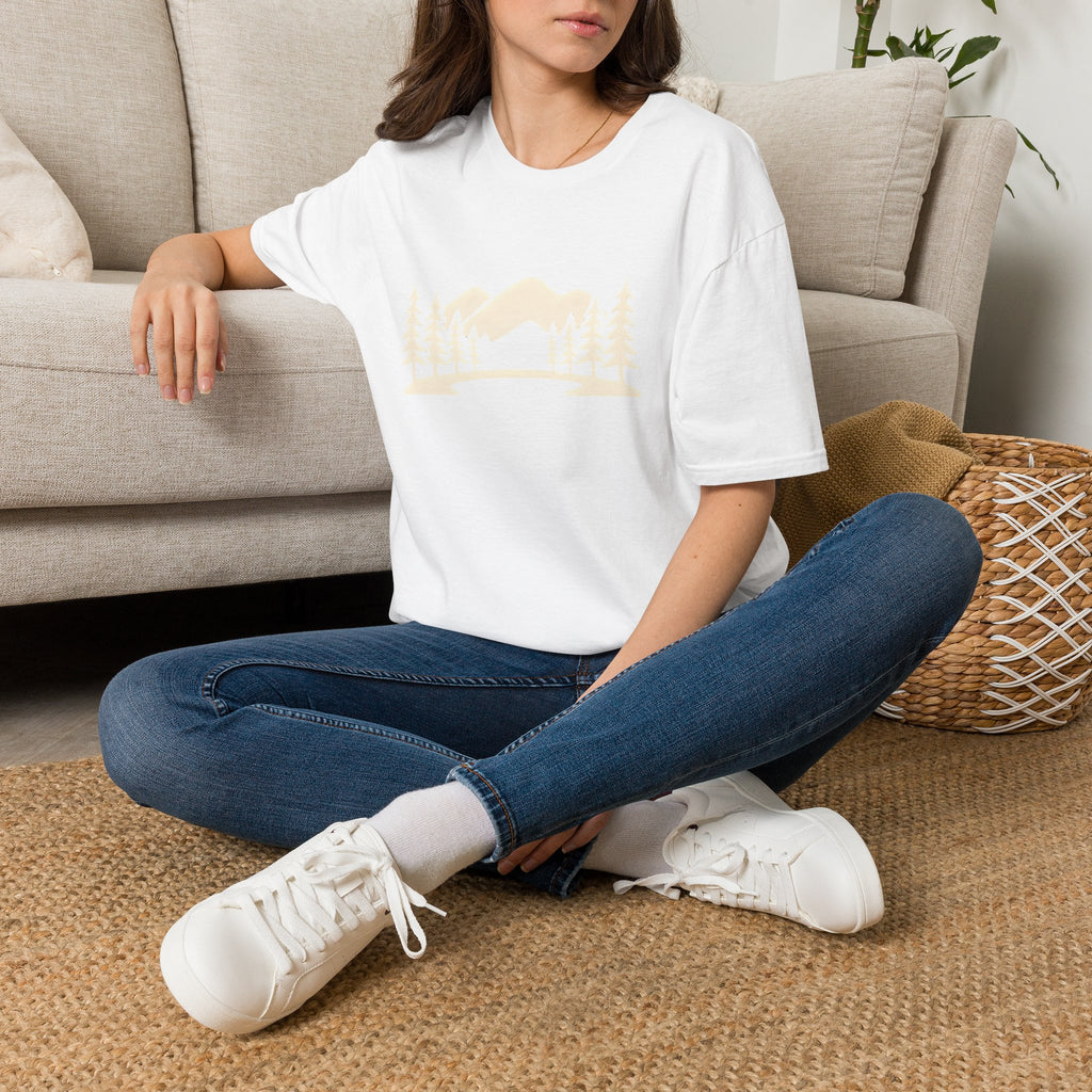 Mountain Lake Landscape T-Shirt