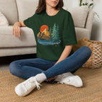 Sunset Mountain Scene T-Shirt