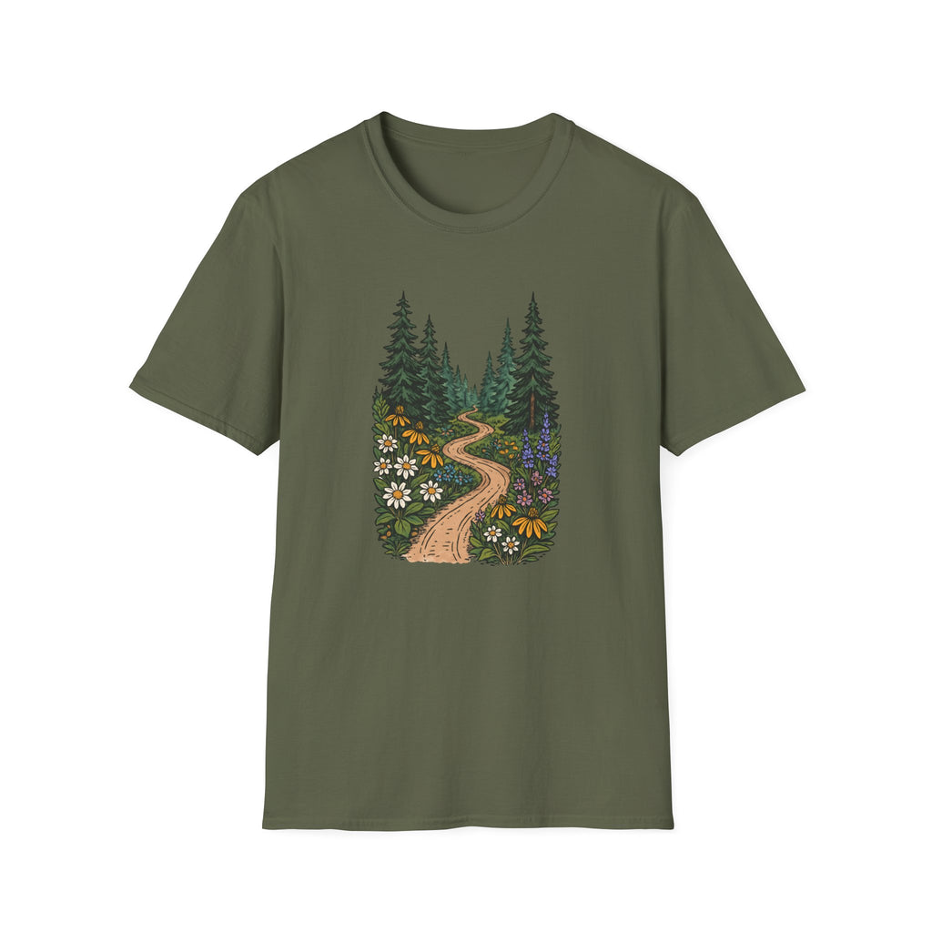 Winding Forest Path T-Shirt