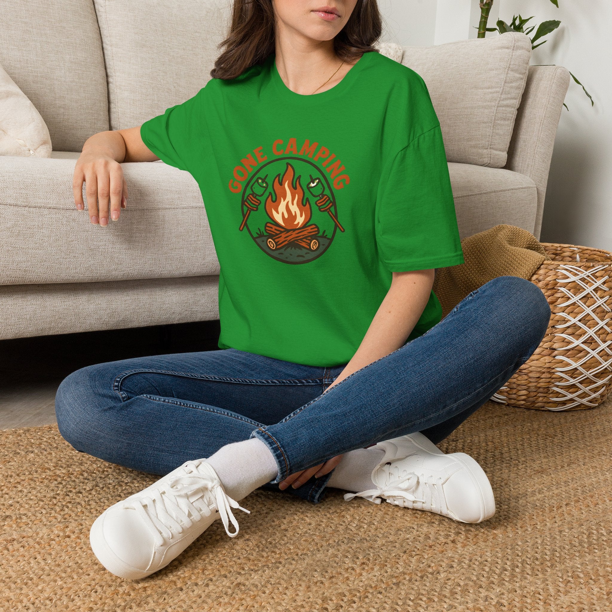 Gone Camping Campfire T-Shirt