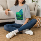 Abstract Green Landscape T-Shirt