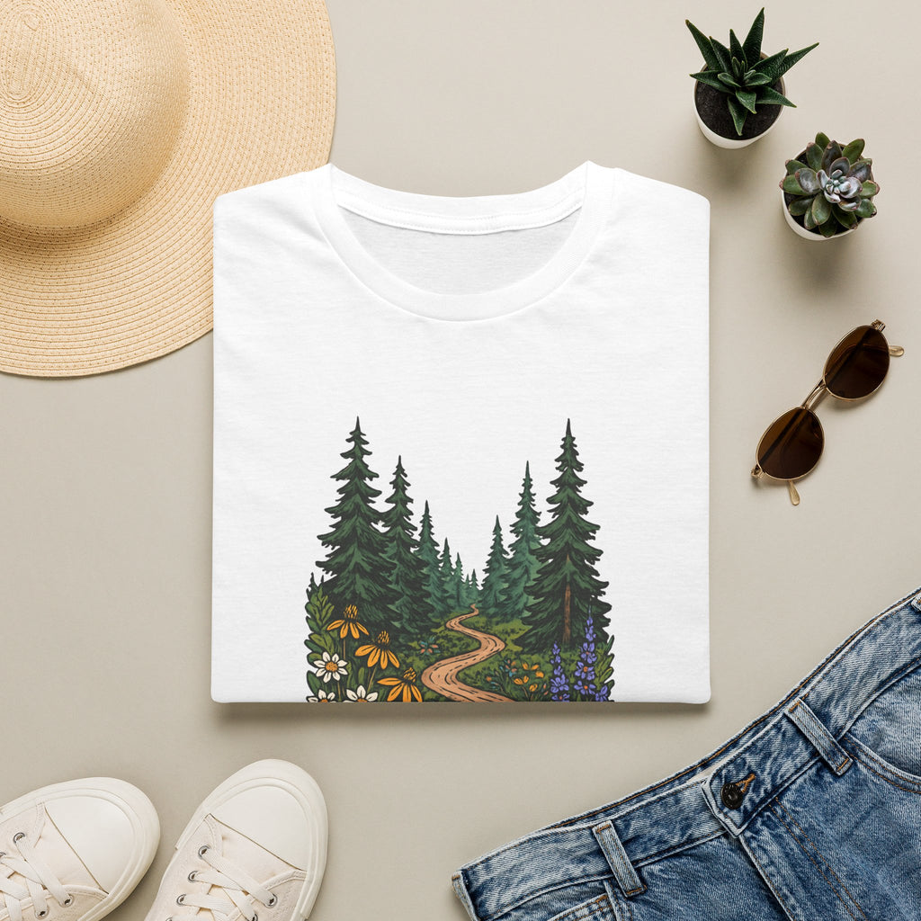Winding Forest Path T-Shirt