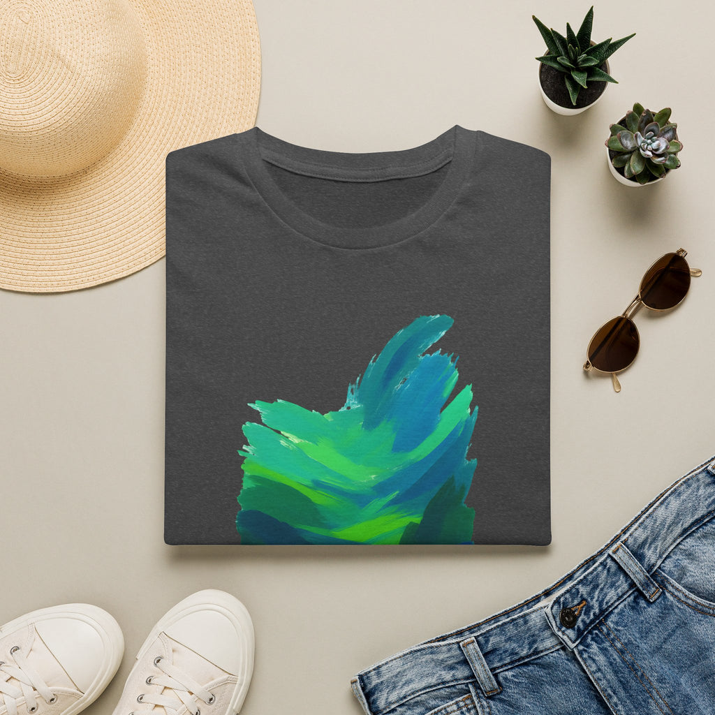 Abstract Green Landscape T-Shirt