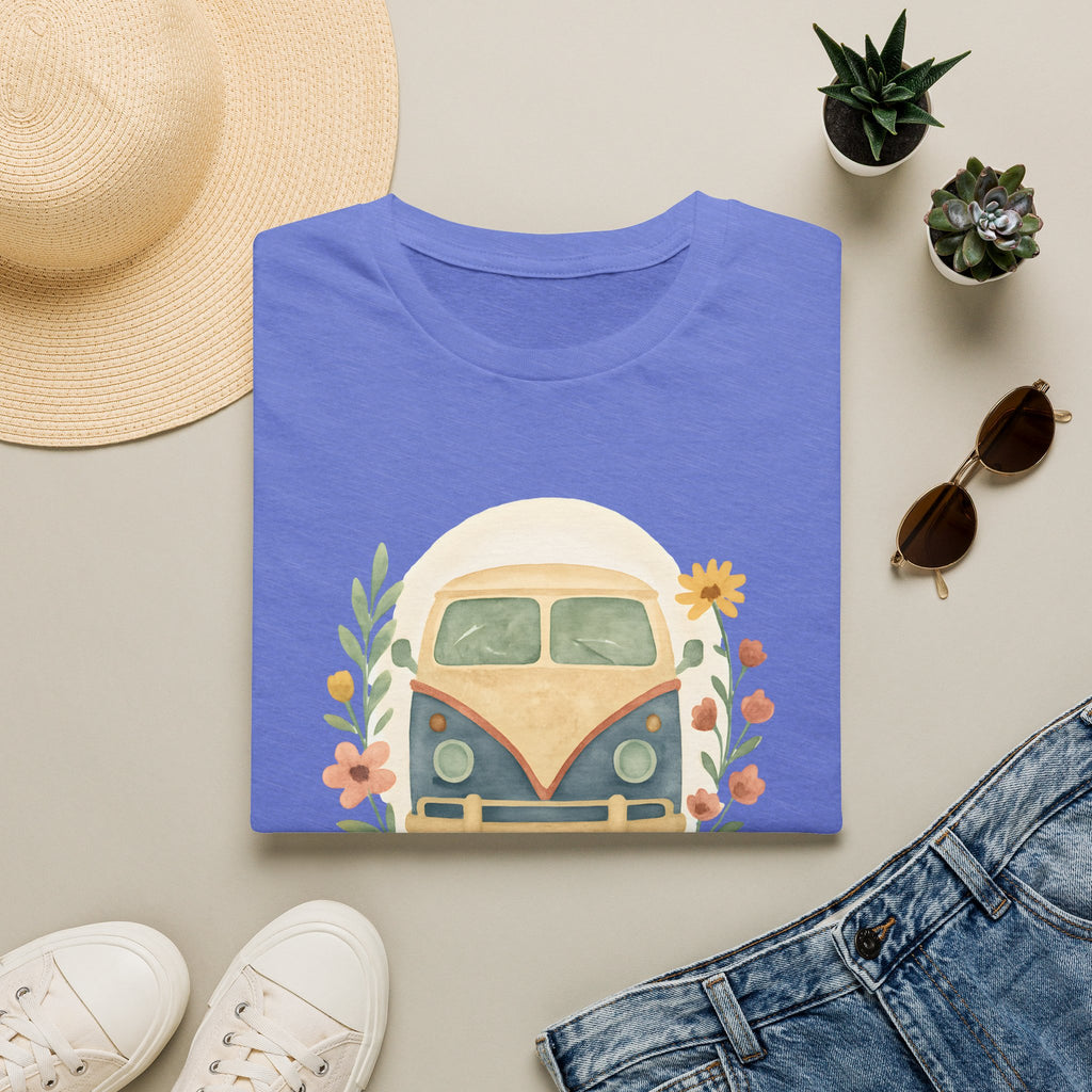 Floral Camper Van T-Shirt