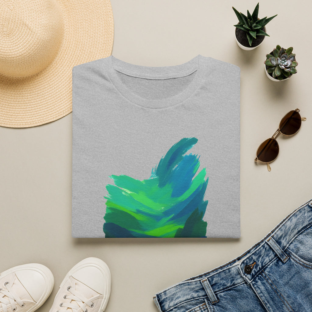 Abstract Green Landscape T-Shirt
